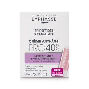 BYPHASSE – CRÈME ANTI-ÂGE PRO40 – Nourrissant et raffermissant – 60ml