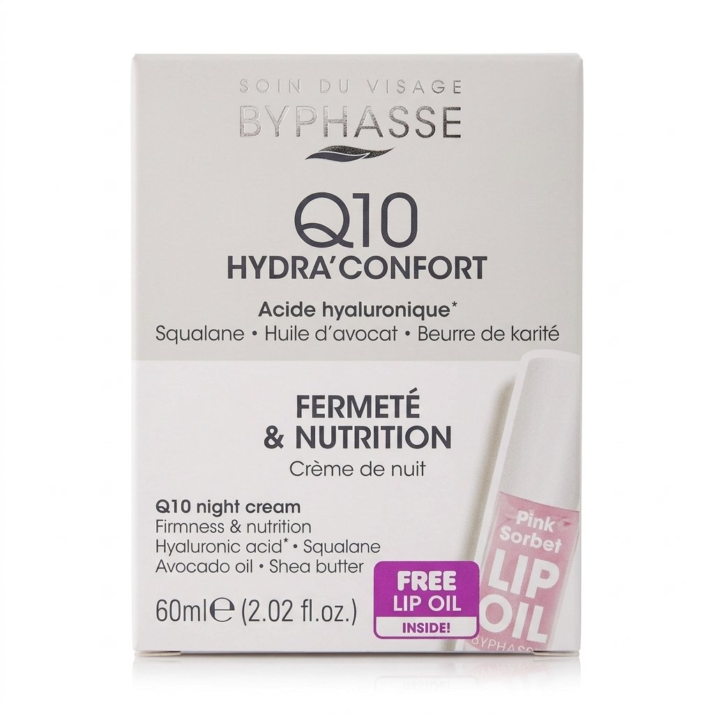 BYPHASSE – Q10 HYDRA’CONFORT – Fermeté & Nutrition – 60ml H&O Parapharmacie - Algérie BYPHASSE – Q10 HYDRA’CONFORT – Fermeté & Nutrition – 60ml H&O Parapharmacie - Algérie