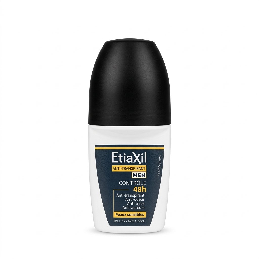Etiaxil – Anti-transpirant Men Contrôle 48h – Protection longue durée H&O Parapharmacie - Algérie Etiaxil – Anti-transpirant Men Contrôle 48h – Protection longue durée H&O Parapharmacie - Algérie