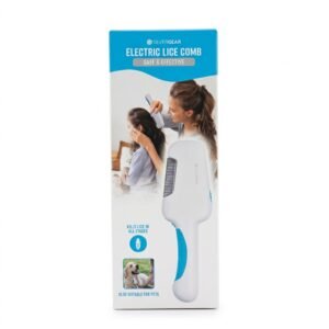 Silvergear – Electric Lice Comb – Anti-poux et anti-nucléose – Non visible