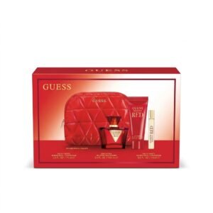 GUESS – GUESS RED – Coffret Parfum Eau de Toilette et Lait Corps – Eau de toilette 75 ml, Lait pour le corps 100 ml, Mini vaporisateur 15 ml H&O Parapharmacie - Algérie