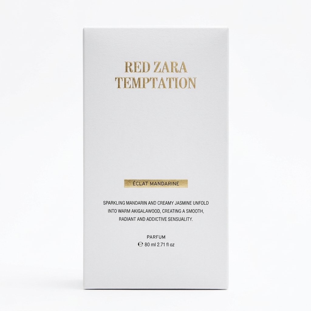 Zara – Red Zara Temptation – Parfum Éclat Mandarine – 80 ml 2.71 fl oz H&O Parapharmacie - Algérie Zara – Red Zara Temptation – Parfum Éclat Mandarine – 80 ml 2.71 fl oz H&O Parapharmacie - Algérie