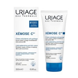 URIAGE – XEMOSE C8+ Crème relipidante anti-grattage – Anti-grattage 48h – 200ml