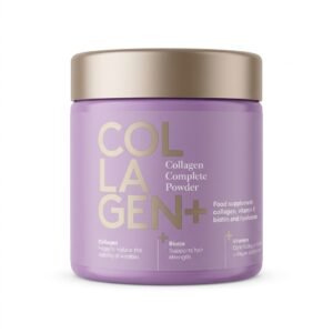 Collagen – Collagen Complete Powder – Aide à réduire la visibilité des rides et fortifie les cheveux