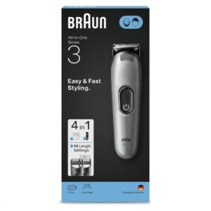 Braun – All-in-One Series 3 – Coupe et styling faciles et rapides