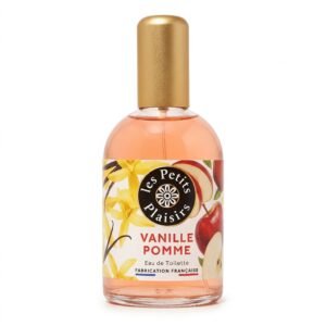 Les Petits Plaisirs – Vanille Pomme Eau de Toilette – Parfum gourmand et fruité – Non visible