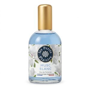 Les Petits Plaisirs – Musc Blanc – Parfum frais et poudré – Non visible