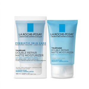 LA ROCHE-POSAY – TOLERIANE DOUBLE REPAIR MATTE MOISTURIZER – Hydratation matifiante longue durée – 100 ml