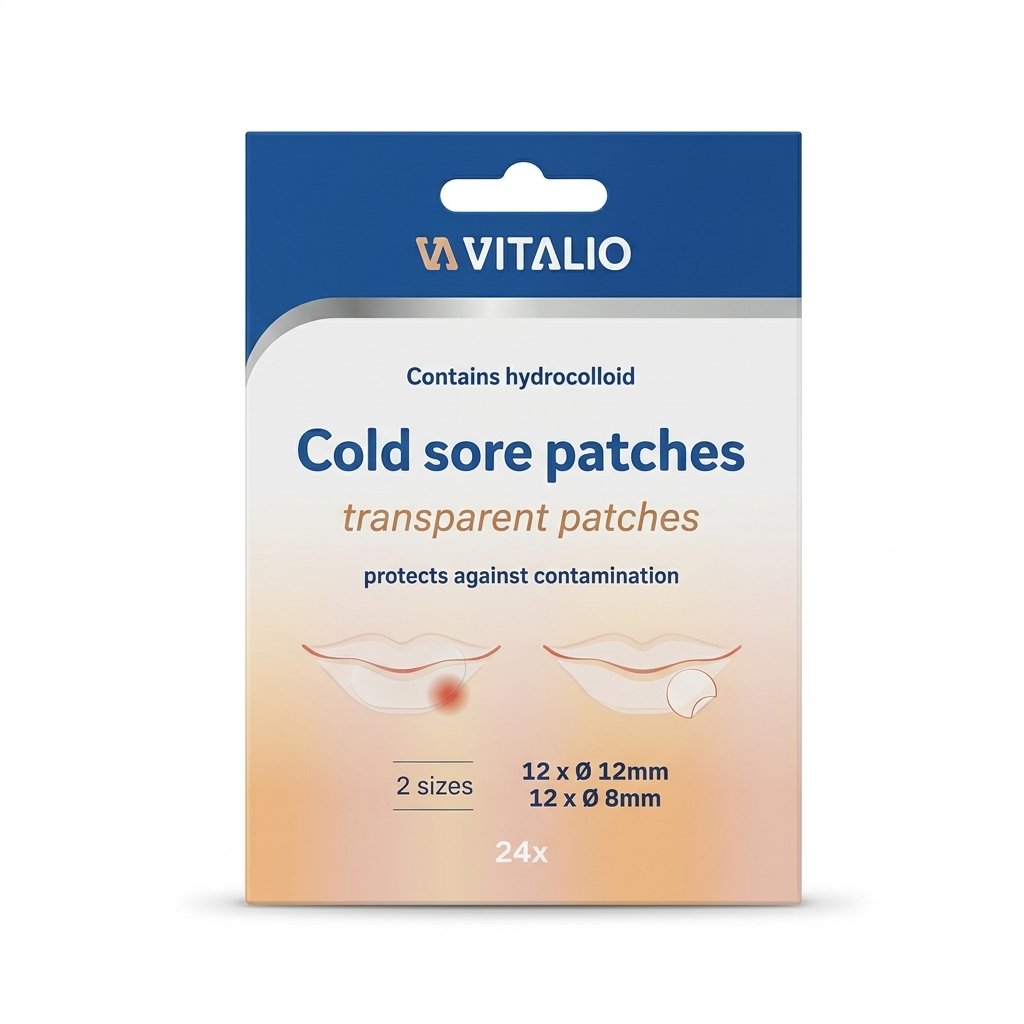 VITALIO – Cold sore patches transparent patches – Protection et cicatrisation – 24x H&O Parapharmacie - Algérie VITALIO – Cold sore patches transparent patches – Protection et cicatrisation – 24x H&O Parapharmacie - Algérie