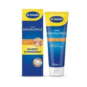 Dr. Scholl&rsquo;s – Crème Réparatrice Pieds Très Secs – Réparation intense & Nutrition – 75ml e H&O Parapharmacie - Algérie