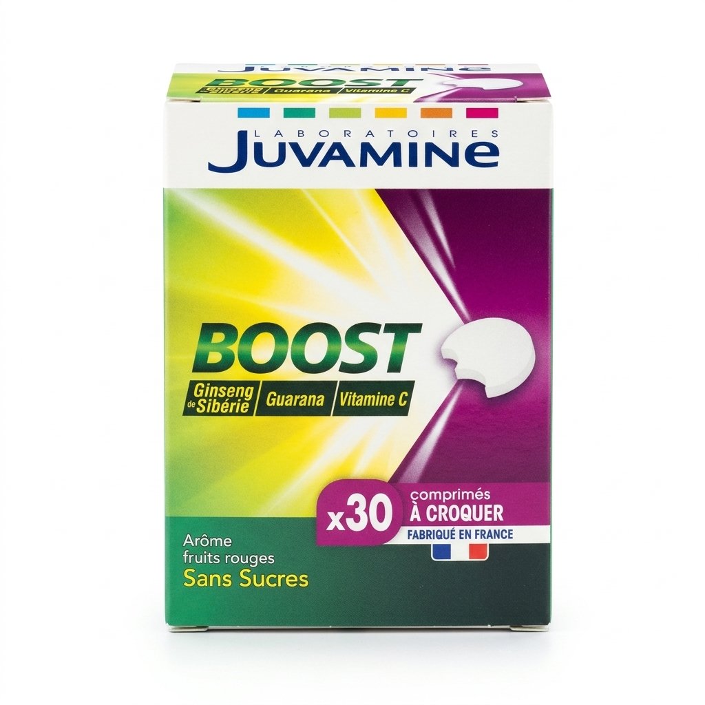 Laboratoires Juvamine – Boost – Énergie & Vitalité – 30 comprimés à croquer H&O Parapharmacie - Algérie Laboratoires Juvamine – Boost – Énergie & Vitalité – 30 comprimés à croquer H&O Parapharmacie - Algérie