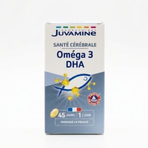 Juvamine – Oméga 3 DHA Santé Cérébrale – Soutien cognitif et visuel – 45 jours