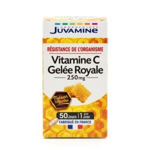 Laboratoires Juvamine – Vitamine C Gelée Royale – Résistance de l'organisme – 250mg