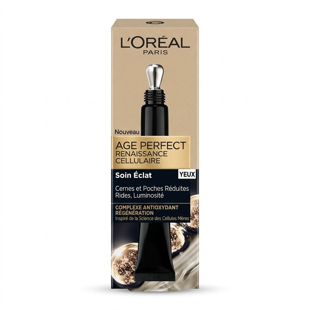 L’ORÉAL PARIS – AGE PERFECT RENAISSANCE CELLULAIRE – Soin Éclat Yeux – Non visible H&O Parapharmacie - Algérie L’ORÉAL PARIS – AGE PERFECT RENAISSANCE CELLULAIRE – Soin Éclat Yeux – Non visible H&O Parapharmacie - Algérie