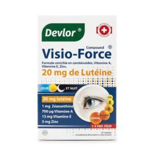 Devlor – Visio-Force Compound – Soutien de la vision – 20 capsules