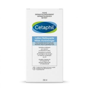 Cetaphil – Lotion Nettoyante Milde Huidreiniger – Nettoie, hydrate et apaise – 200 ml H&O Parapharmacie - Algérie