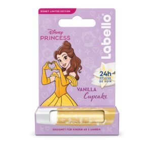 Labello – Disney Princess Vanilla Cupcake – Hydratation 24h – Non visible H&O Parapharmacie - Algérie